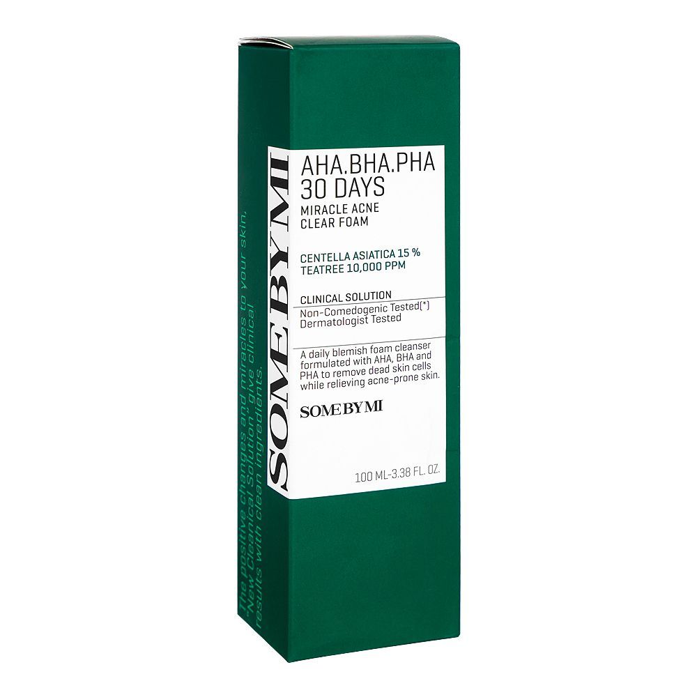Καθαριστικός αφρός κατά της ακμής SOME BY MI AHA BHA PHA 30 Days Miracle Acne Clear Foam
