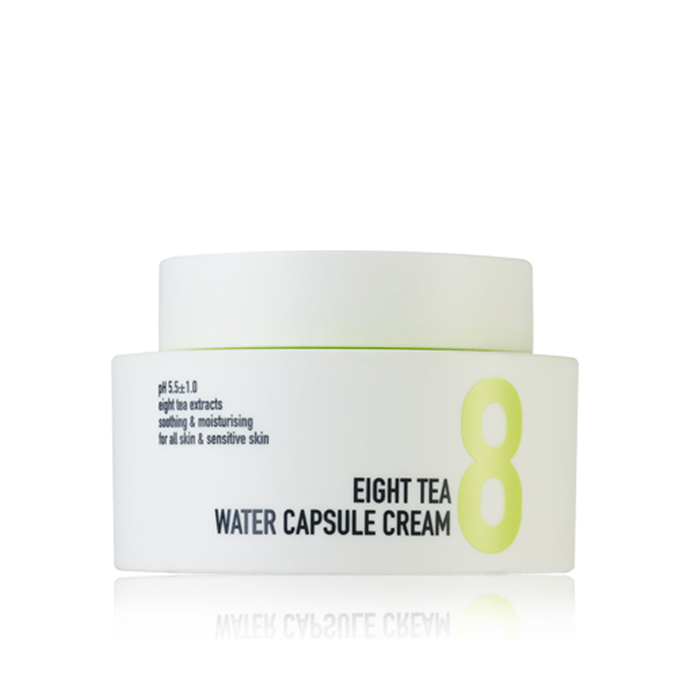 Cream for sensitive skin with 8 tea extracts BOM Eight Tea Water Capsule Cream - Koreancare