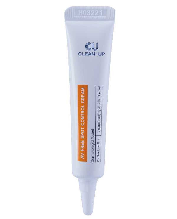 Crème concentrée anti-acné Cuskin Clean-up AV Free Spot Control Cream 10ml