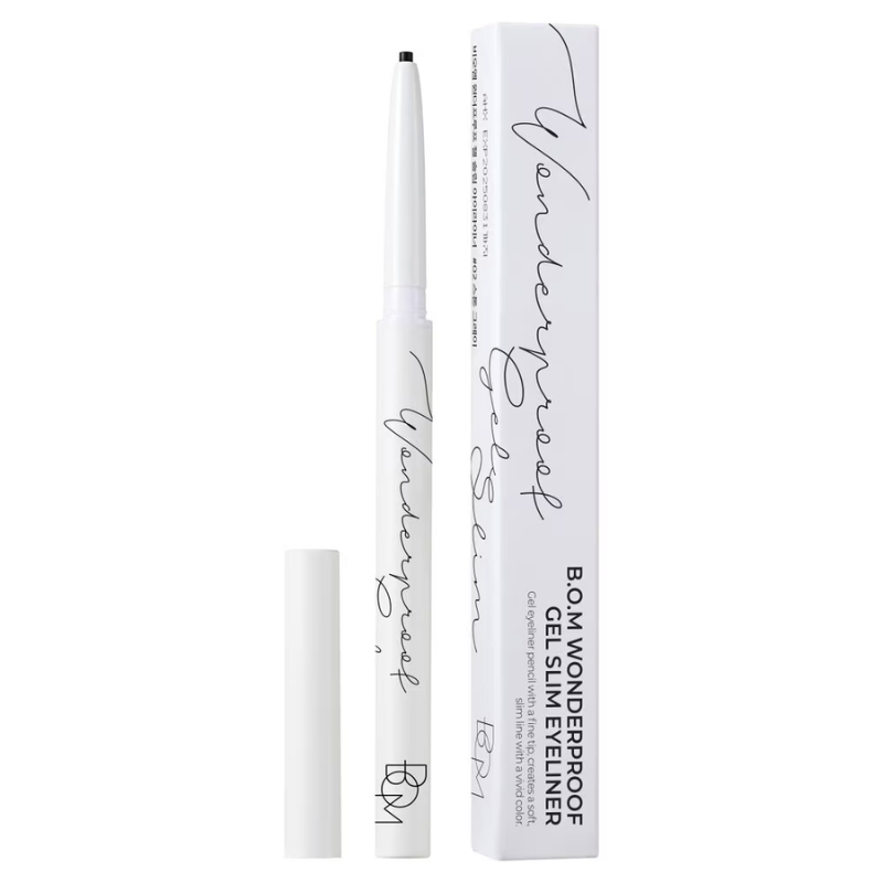 Gel eye pencil BOM Wonderproof Gel Slim Eyeliner - Koreancare