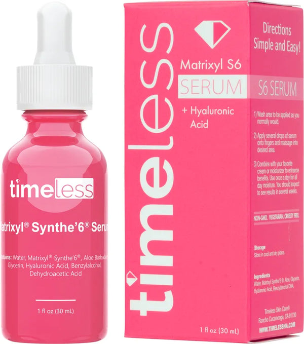 Ser Timeless Matrixyl® Synthe'6® Serum + Hyaluronic Acid 30ml