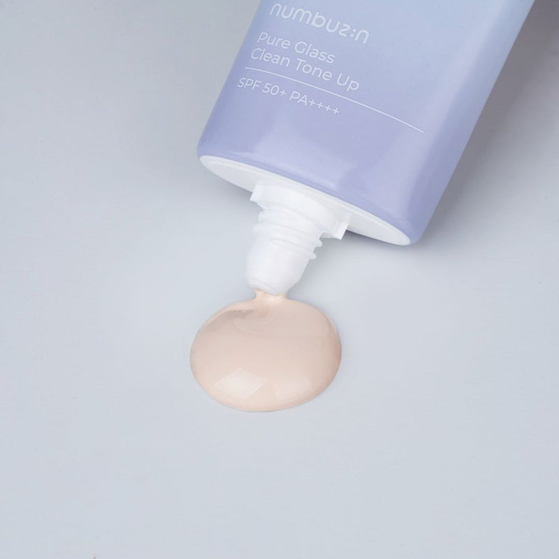 Toning sunscreen Numbuzin No,1 Pure Glass Clean Tone Up - Koreancare