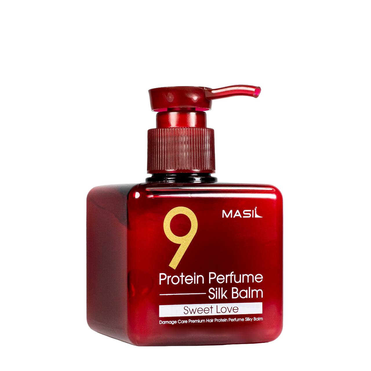 Conditioner for damaged hair with proteins, leave-in Masil 9 Protein Perfume Silk Balm Sweet Love