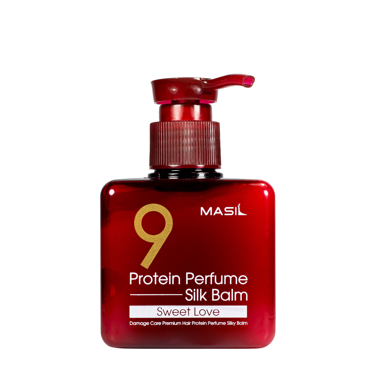 Conditioner for damaged hair with proteins, leave-in Masil 9 Protein Perfume Silk Balm Sweet Love