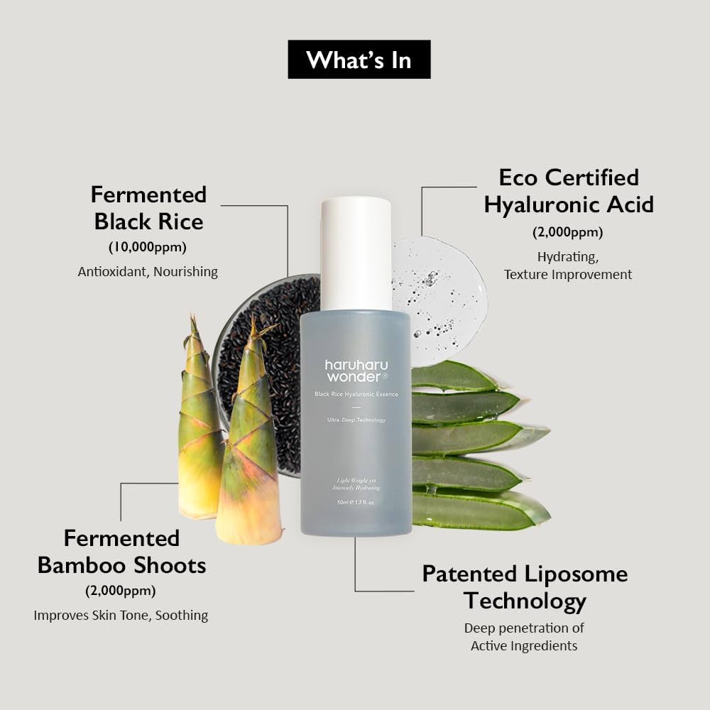 Haruharu Wonder WONDER Black Rice Hyaluronic Essence 50ml