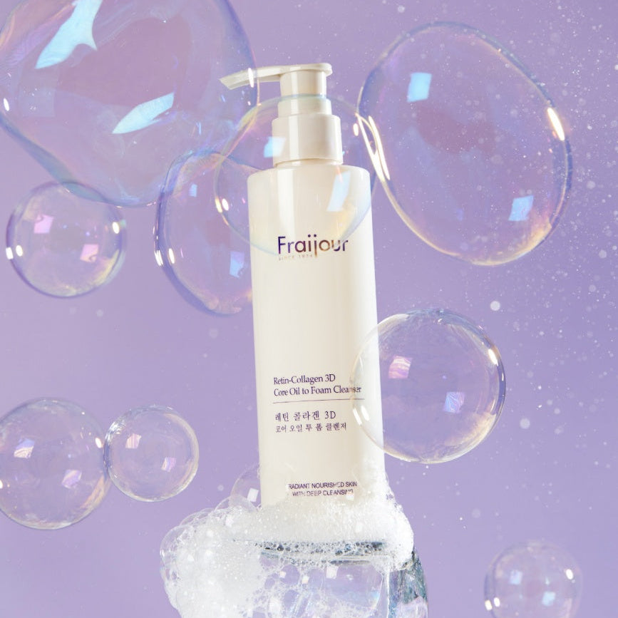 Fraijour Retin-Collagen 3D Core Oil to Foam Cleanser 210ml