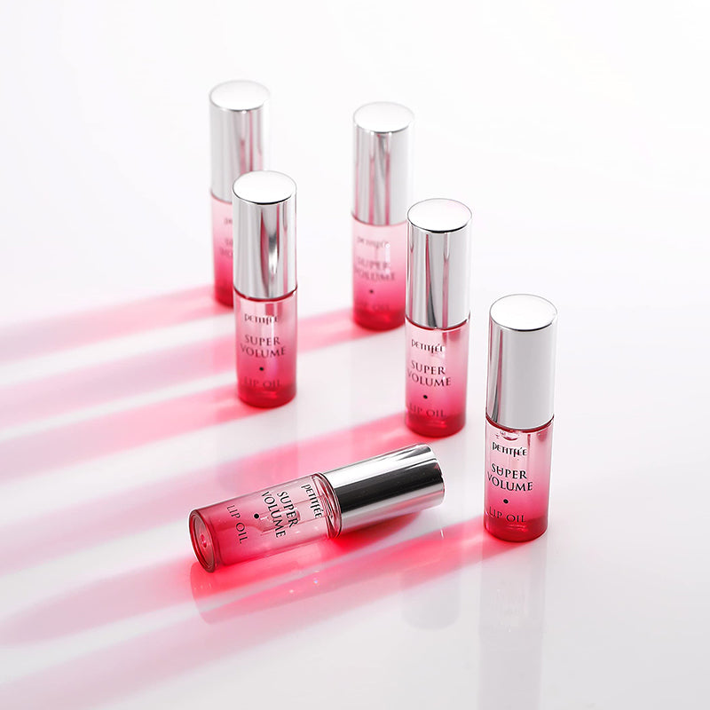 Λάδι για τα χείλη για ενυδάτωση και όγκο PETITFÉE Super Volume Lip Oil