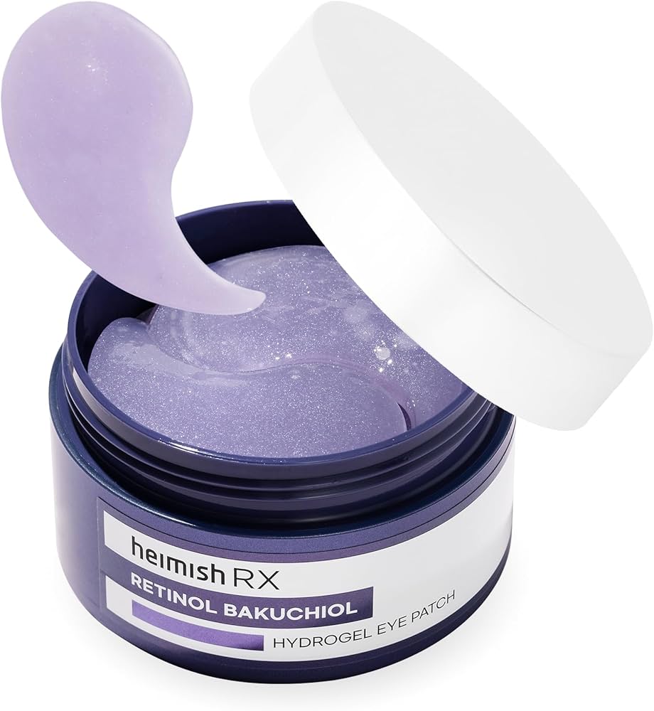 Trimay RX Retinol Bakuchiol Hydrogel Eye Patch product packaging on white background