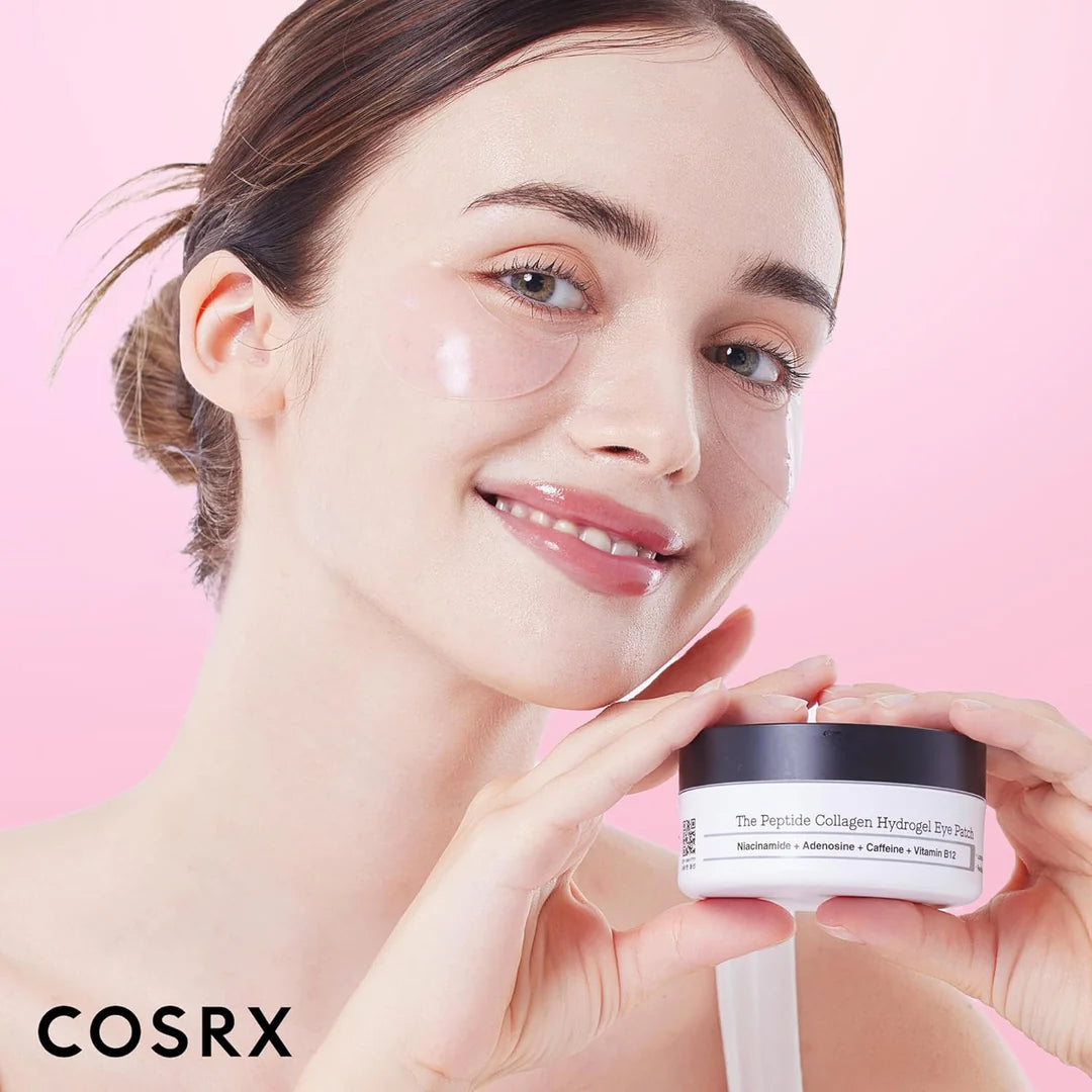 COSRX The Peptide Collagen Hydrogel Eye Patch 60 pcs - Koreancare