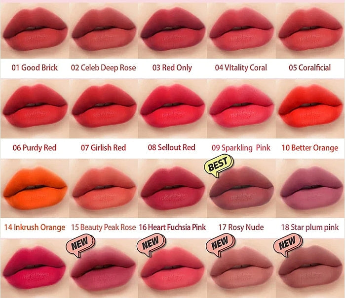 Peripera Ink The Velvet Long Lasting Liquid Lipstick - Koreancare