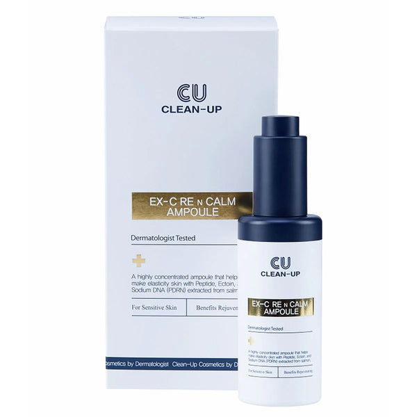 Sérum lifting concentré Cuskin Clean-up EX-C RE N Calm Ampoule 30ml