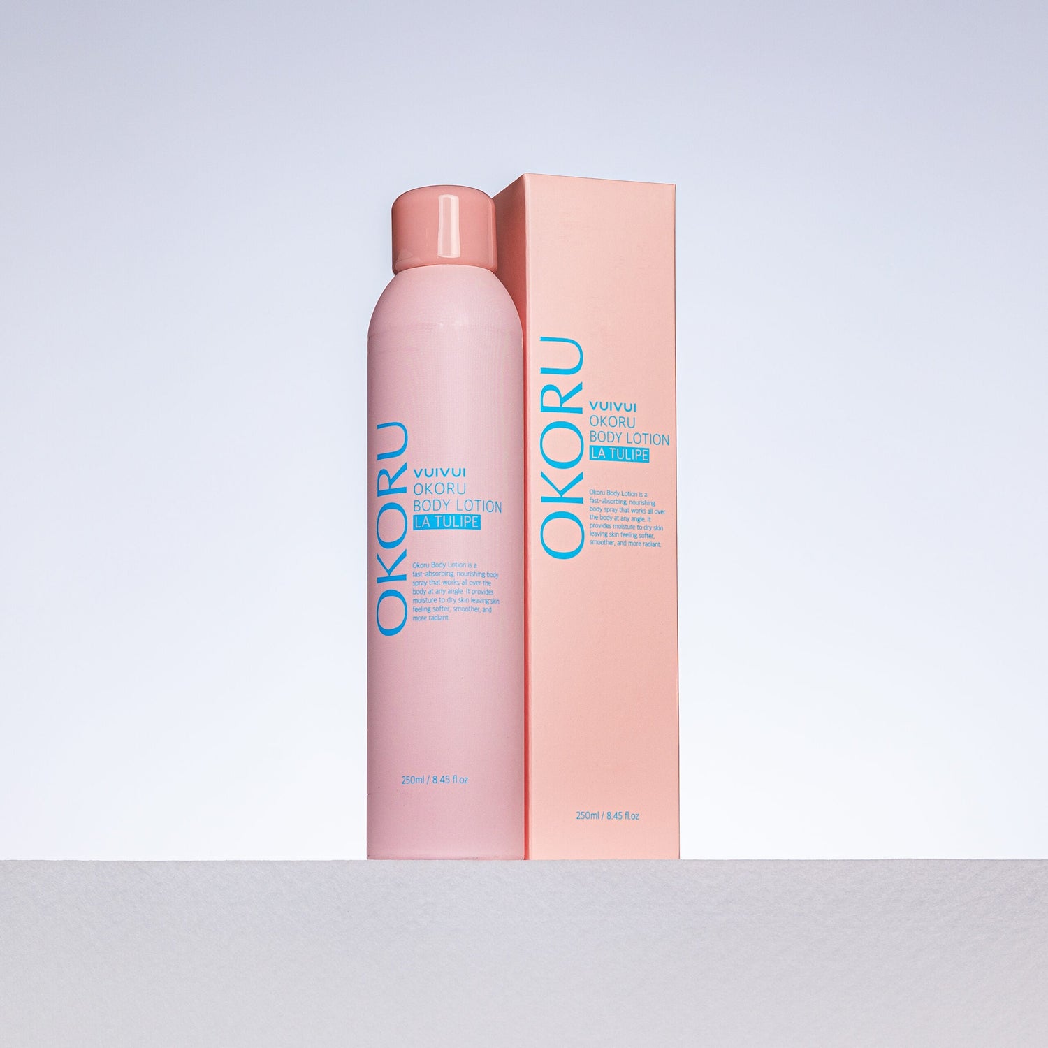 Spray testápoló tulipán aromával OKORU BODY LOTION LA TULIPE