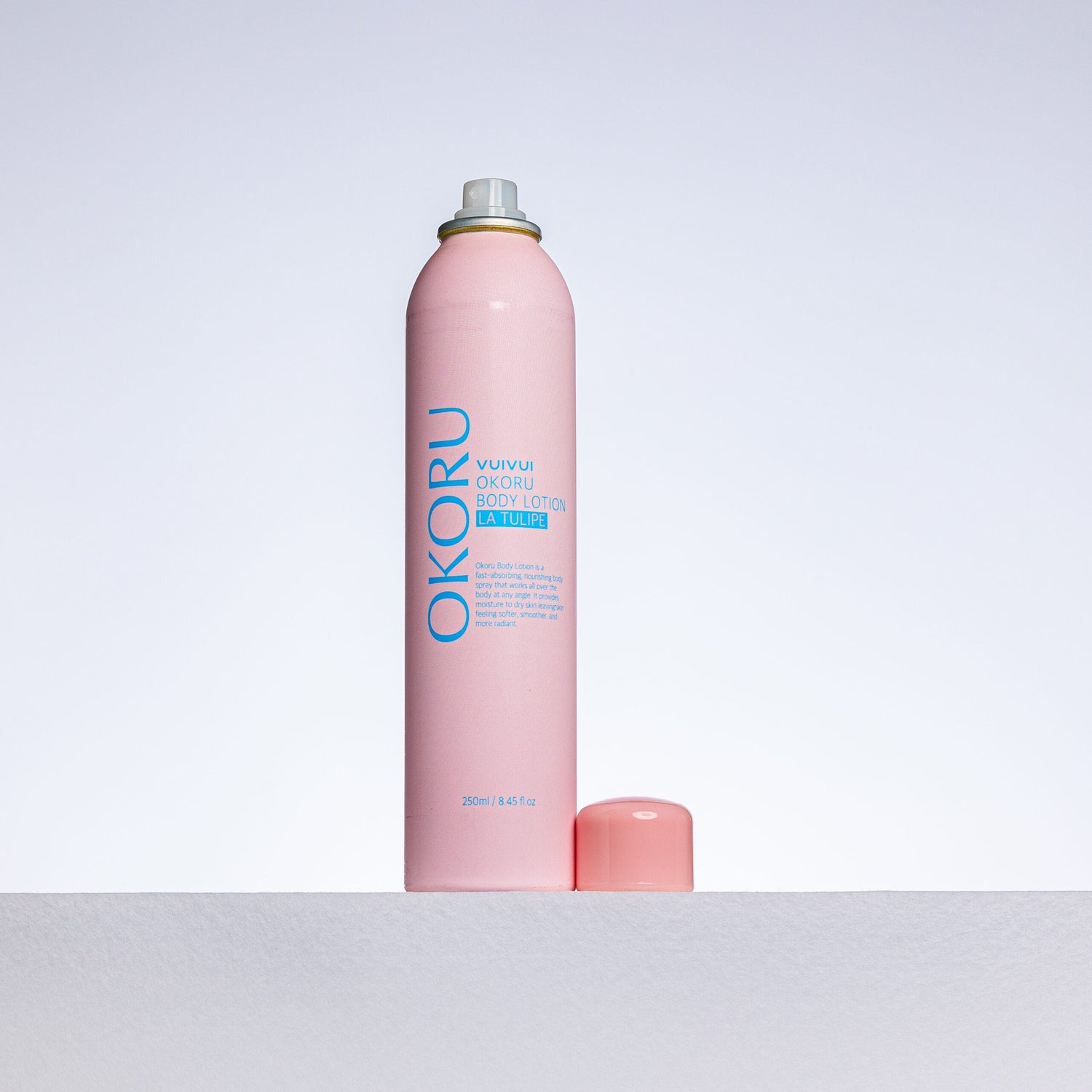 Spray testápoló tulipán aromával OKORU BODY LOTION LA TULIPE