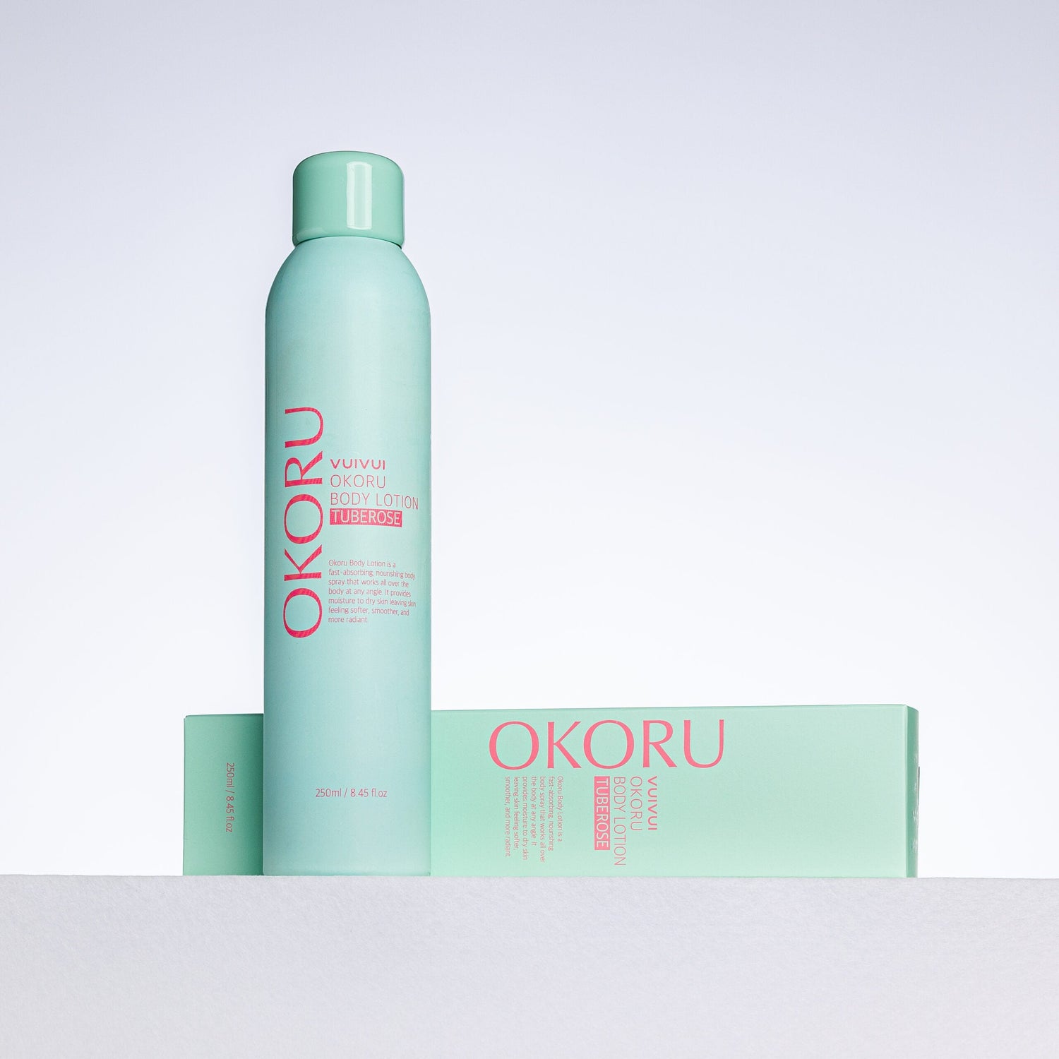 OKORU BODY LOTION TUBEROSE spray testápoló Tuberose illattal
