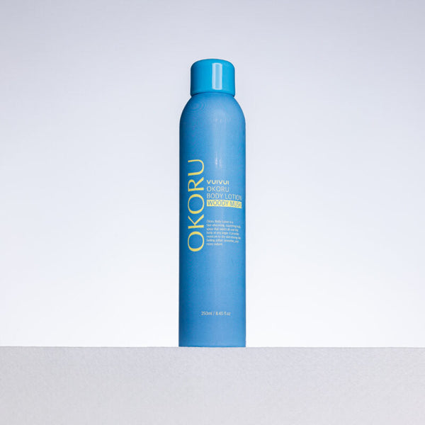 OKORU BODY LOTION WOODY MUSK scented body lotion spray