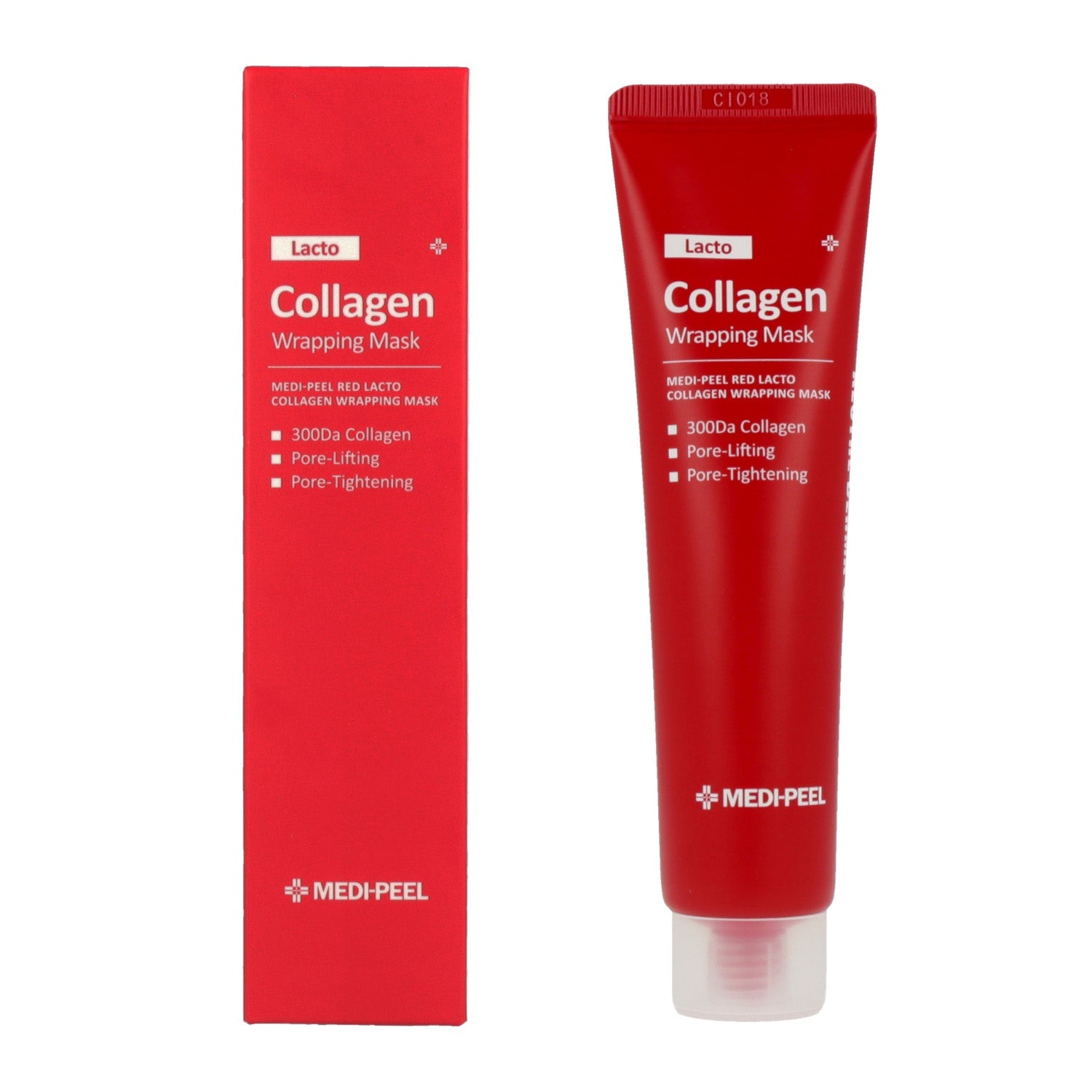 ANTI-AGING FACE MASK WITH 70.2% COLLAGEN Medi-Peel Red Lacto Collagen Wrapping Mask