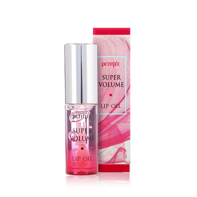 Λάδι για τα χείλη για ενυδάτωση και όγκο PETITFÉE Super Volume Lip Oil
