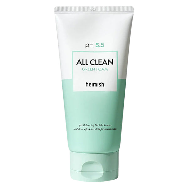 Nježna pjena za čišćenje Heimish pH 5.5 All Clean Green Foam 150ml