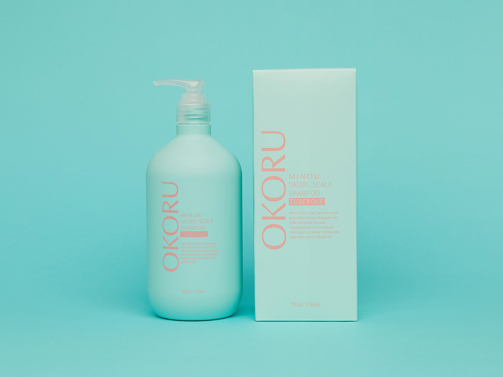 Σαμπουάν με μακράς διάρκειας άρωμα Tuberose OKORU SCALP SHAMPOO – TUBEROSE