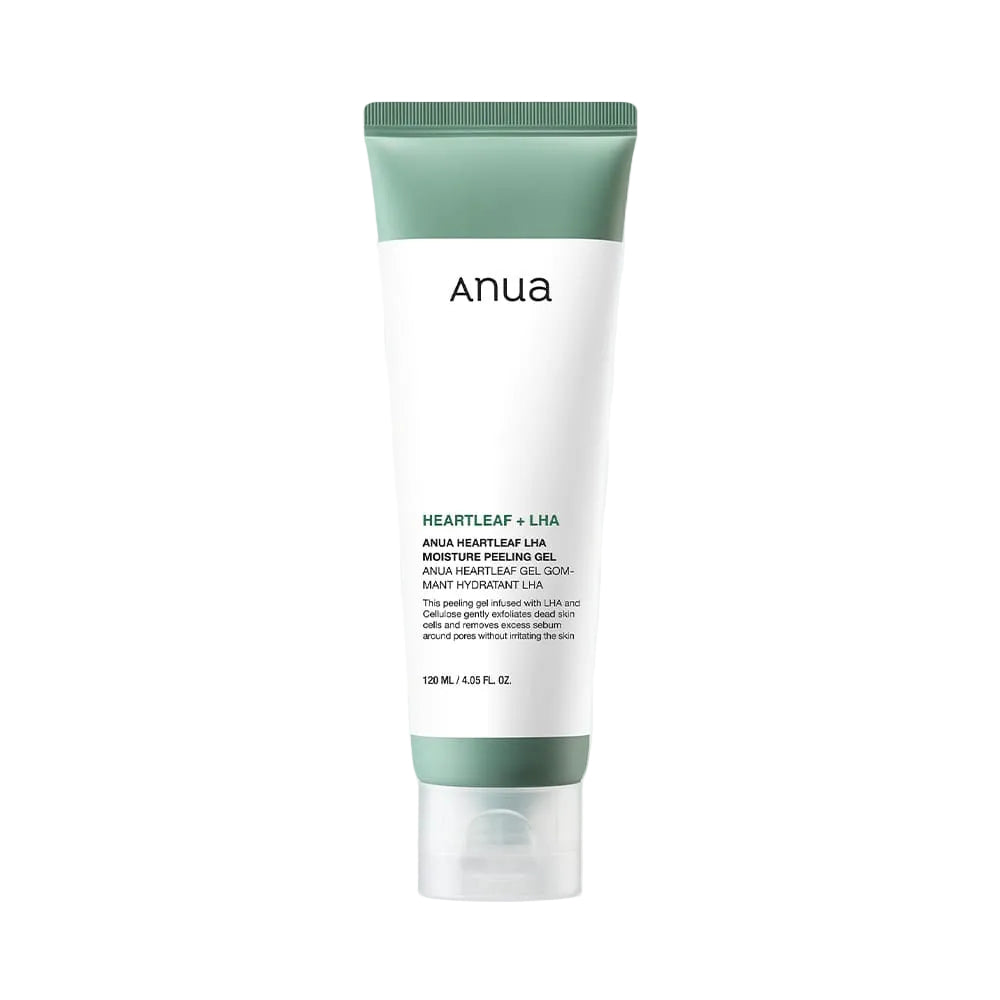 Anua Heartleaf LHA Moisture Peeling Gel 120ml tube front view