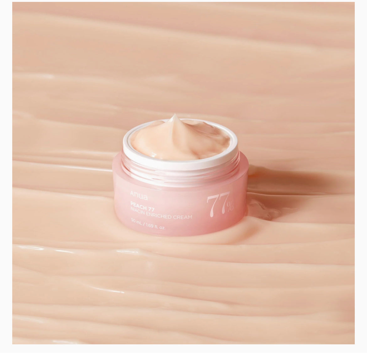 ANUA PEACH 77 NIACIN ENRICHED CREAM 50ml - Koreancare