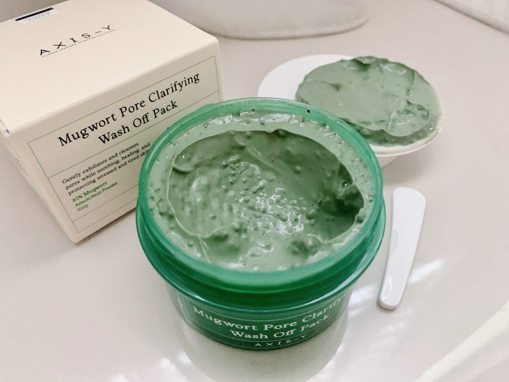 AXIS-Y Mugwort Pore Clarifying Wash Off Pack - Koreancare