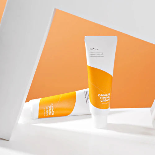 Αποχρωματιστική κρέμα προσώπου για σκοτεινές κηλίδες και ουλές από ακμή Isntree C-Niacin Toning Cream