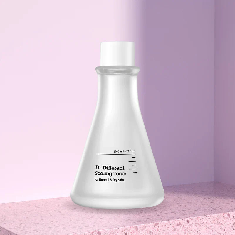 TONER WITH PHA ACID FOR NORMAL AND DRY SKIN Dr, Different Scaling Toner for Normal & Dry Skin - Koreancare