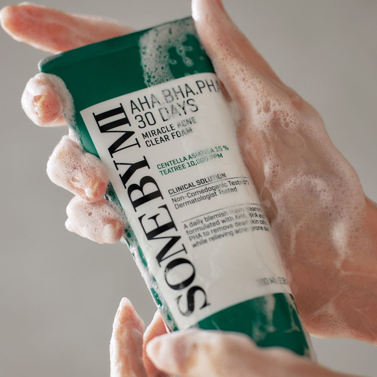 Καθαριστικός αφρός κατά της ακμής SOME BY MI AHA BHA PHA 30 Days Miracle Acne Clear Foam