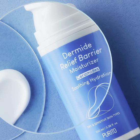 PURITO Dermide Relief Barrier Moisturizer Regenerating cream with Ceramides