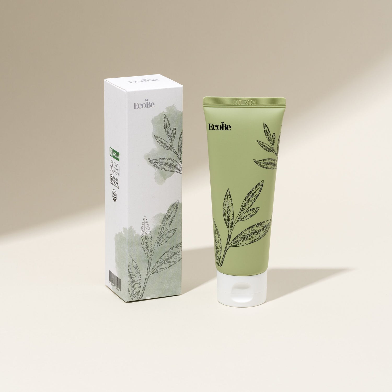 EcoBe Jeju Green Tea Facial Cleansing Foam