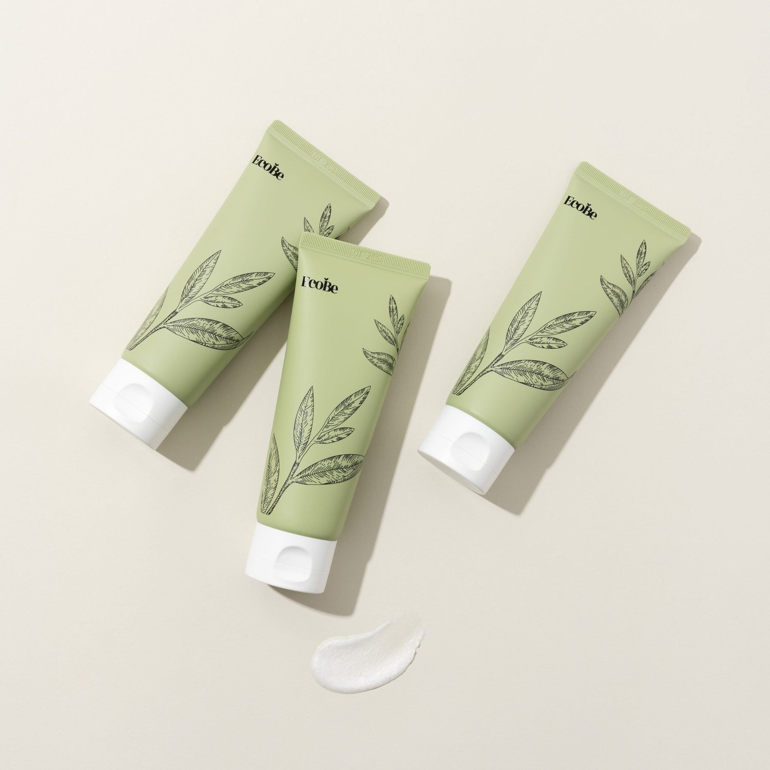 EcoBe Jeju Green Tea Facial Cleansing Foam