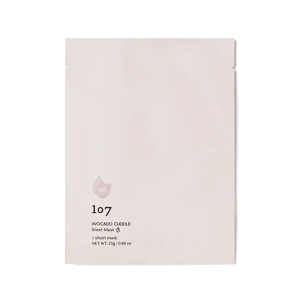 Mascarilla de aguacate 107 AVOCADO CUDDLE Sheet Mask 30g