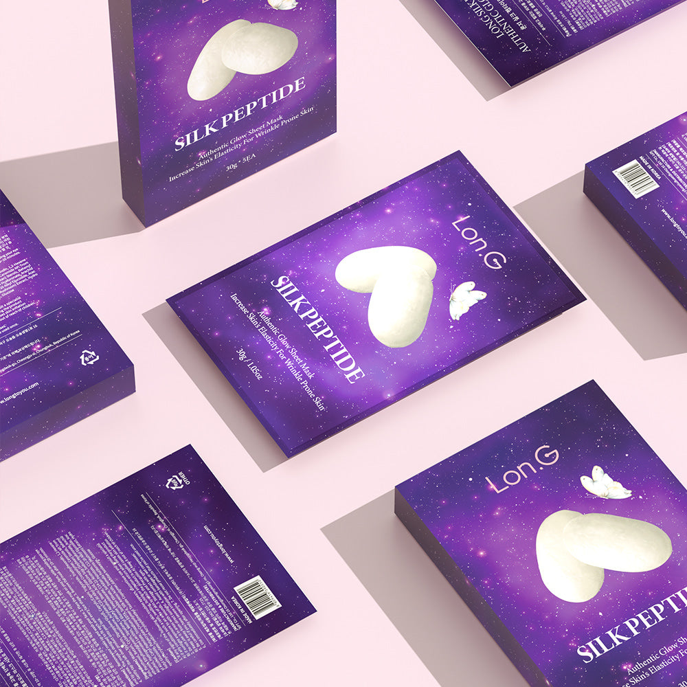 Lon,G sheet maska za zatezanje sa svilenim peptidima