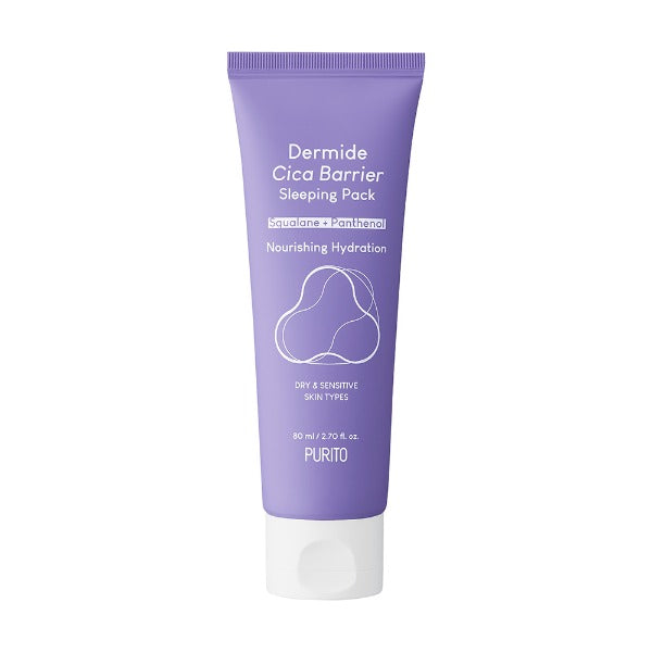 Noćna hidratantna maska Purito Dermide Cica Barrier Sleeping Pack