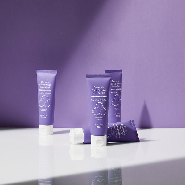 Noćna hidratantna maska Purito Dermide Cica Barrier Sleeping Pack