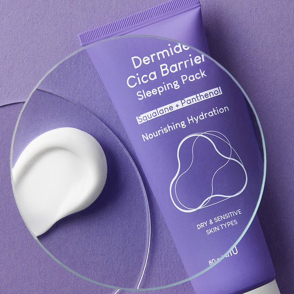 Noćna hidratantna maska Purito Dermide Cica Barrier Sleeping Pack