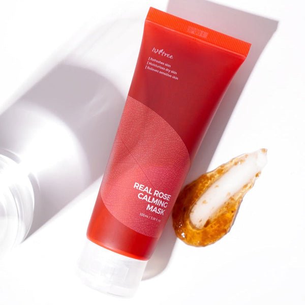 Umirujuća maska s ekstraktom ruže Isntree Real Rose Calming Mask