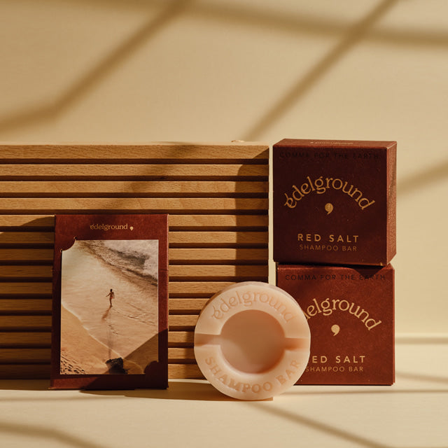 Hard shampoo with red salt Edelground - Koreancare