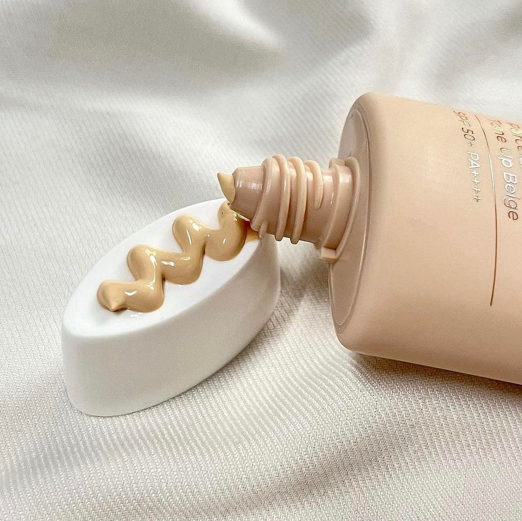 Sunscreen Numbuzin No,3 Porcelain Base-skip Tone Up Beige - Koreancare