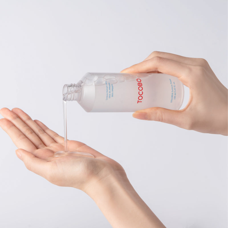 Απολεπιστικός τόνερ με λεμόνι Tocobo AHA BHA Lemon Toner