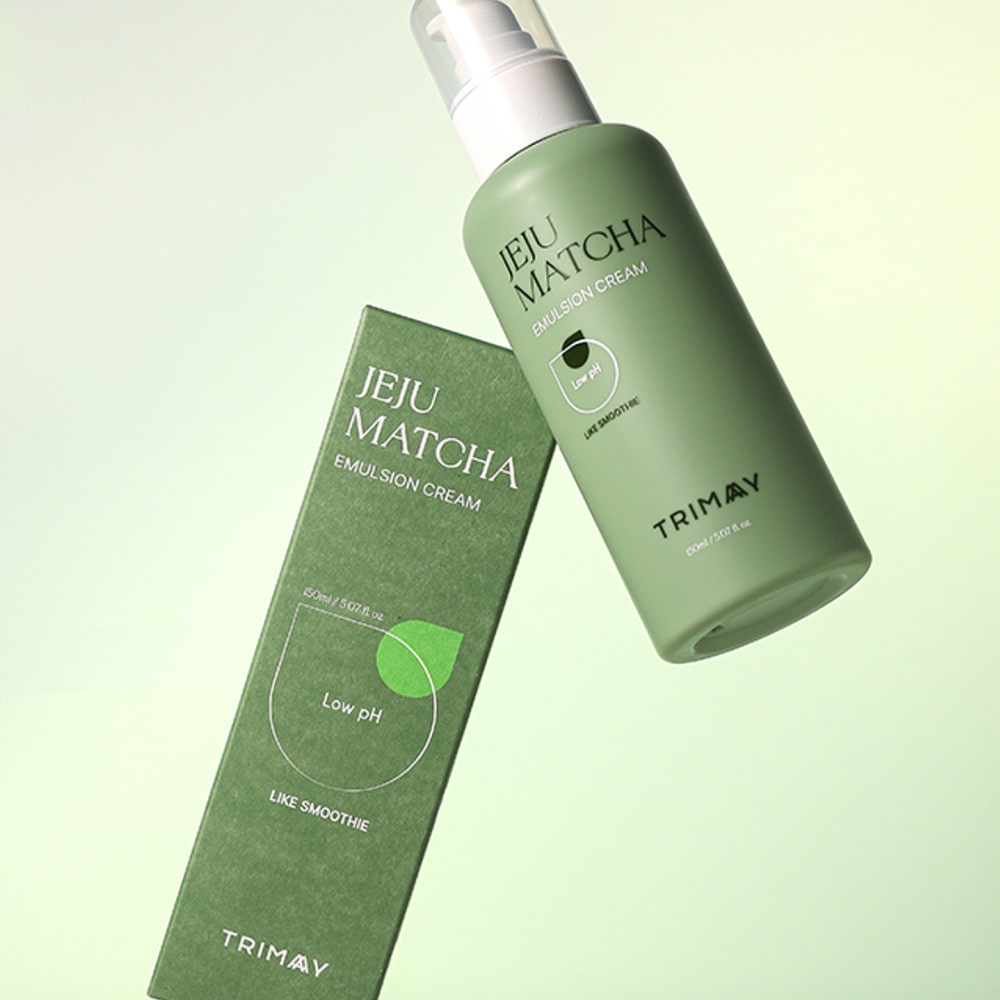 Trimay Jeju Matcha Low pH Soothing Emulsion Cream