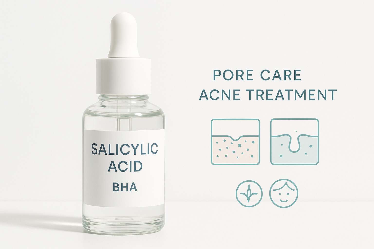 Salicylic Acid (BHA) – the pore and acne care expert