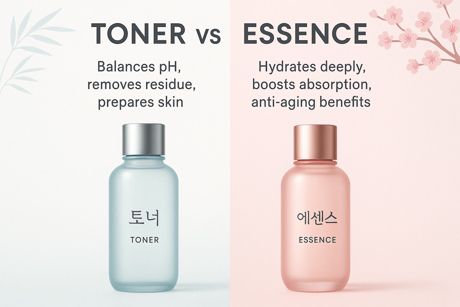 Toner vs Essence – What's the Difference and Which One Do You Need