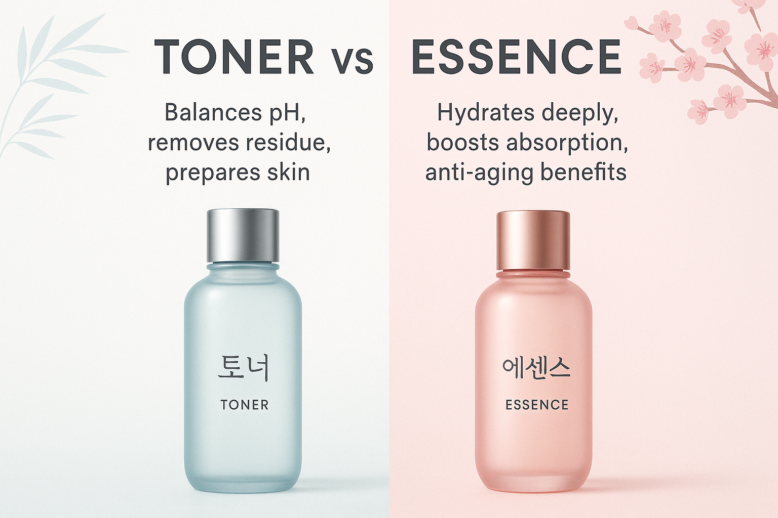 Toner vs Essence – What's the Difference and Which One Do You Need