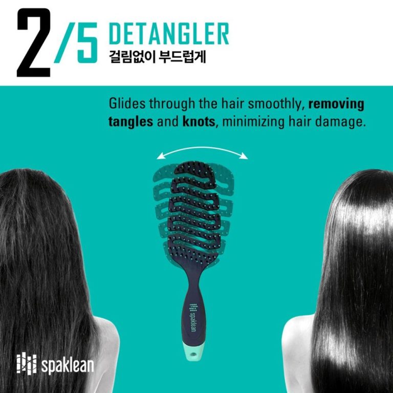 Hair brush SpaKlean AMAZING FLEX BRUSH