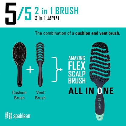 Hair brush SpaKlean AMAZING FLEX BRUSH