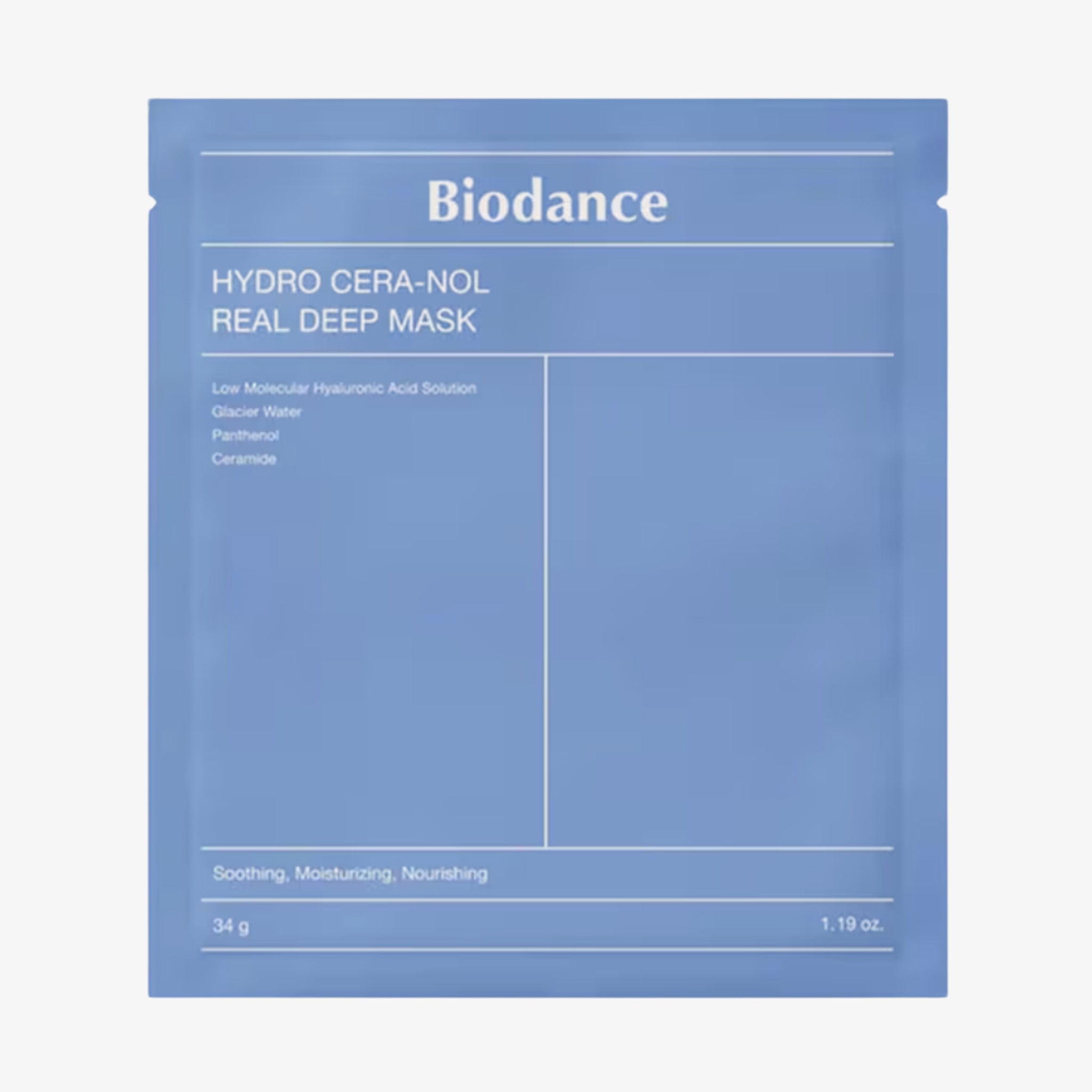BIODANCE Hydro Cera-nol Real Deep Mask  — Overnight Treatment