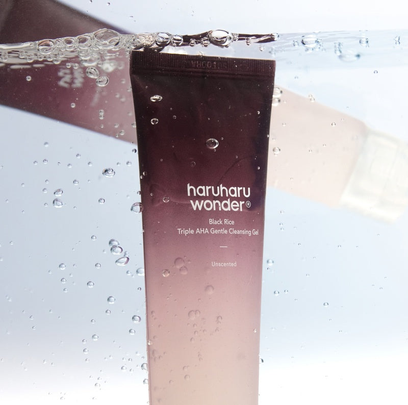HARUHARU WONDER Black Rice Triple AHA Gentle Cleansing Gel