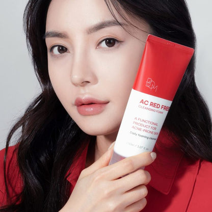 Cleansing foam for acne BOM AC Red Free Cleansing Foam